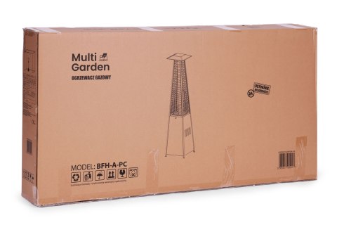 Ogrzewacz Parasol Gazowy MultiGarden Grzejnik 13 kW Szklany na Taras i Ogród