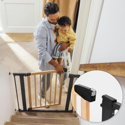 Bramka Zabezpieczająca ECOTOYS Barierka Na Schody, Drzwi 74-100 cm Bramka Zabezpieczająca ECOTOYS Barierka Na Schody, Drzwi 74-100 cm