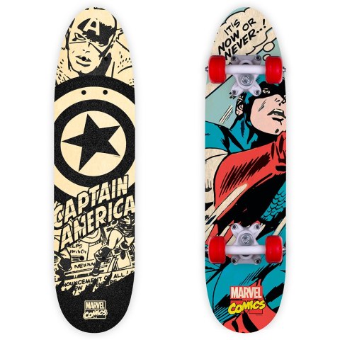 Deskorolka Drewniana Klon Chiński - Avengers Captain America Deskorolka Drewniana Klon Chiński - Avengers Captain America