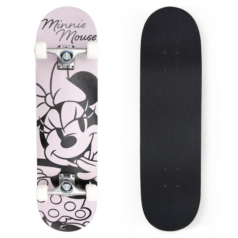 Deskorolka Drewniana Minnie Mouse Grey 31 Cali ABEC-7 Kółka PU do 80 kg