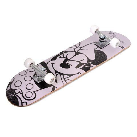 Deskorolka Drewniana Minnie Mouse Grey 31 Cali ABEC-7 Kółka PU do 80 kg