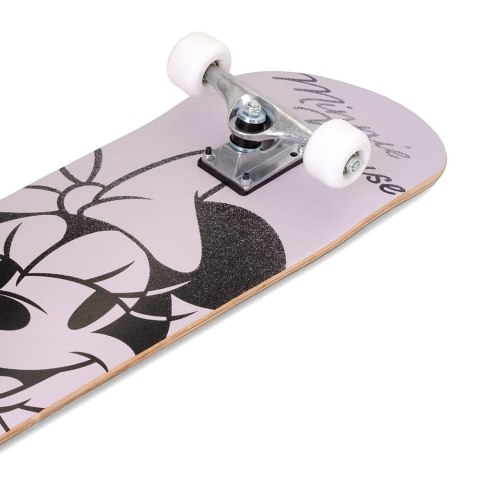 Deskorolka Drewniana Minnie Mouse Grey 31 Cali ABEC-7 Kółka PU do 80 kg