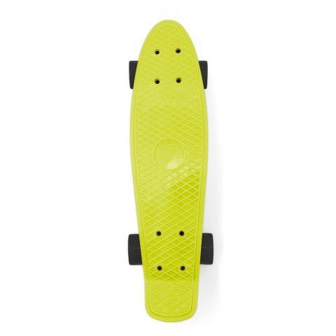 Deskorolka Fiszka 55 cm ABEC-7 Kauczukowe Kółka Lekka dla Dzieci do 50 kg Lemon