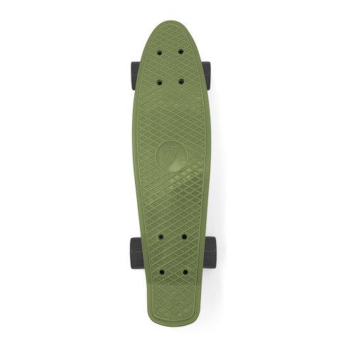 Deskorolka Fiszka 55 cm ABEC-7 Kauczukowe Kółka Lekka dla Dzieci do 50 kg Green