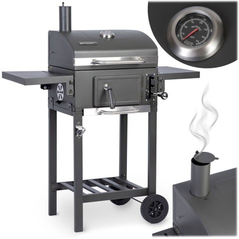 Duży Grill węglowy BBQChef Berdsen BD-892 - Żeliwny Ruszt, Termometr Duży Grill węglowy BBQChef Berdsen BD-892 - Żeliwny Ruszt, Termometr