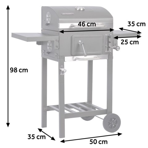 Grill Węglowy Berdsen BBQChef BD-892 – Żeliwny Ruszt i Termometr Grill Węglowy Berdsen BBQChef BD-892 – Żeliwny Ruszt i Termometr