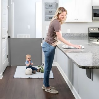 Bramka Zabezpieczająca Na Schody I Drzwi – Roleta Ochronna ECOTOYS 150 Cm