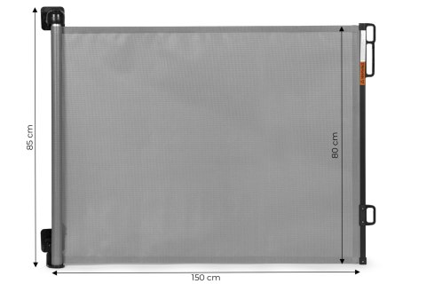 Bramka Zabezpieczająca Na Schody I Drzwi – Roleta Ochronna ECOTOYS 150 Cm Bramka Zabezpieczająca Na Schody I Drzwi – Roleta Ochronna ECOTOYS 150 Cm