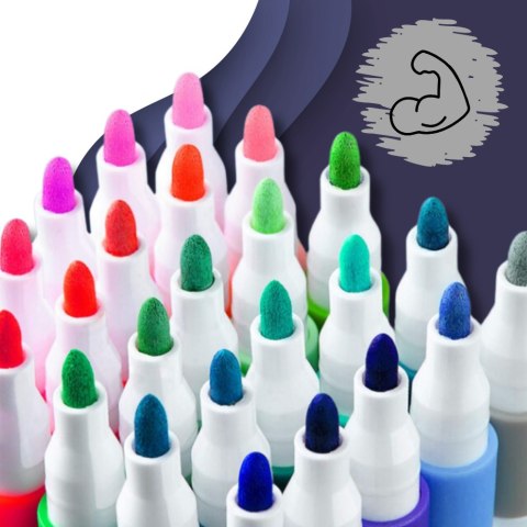 Flamastery Pisaki Akrylowe Do Różnych Powierzchni – Zestaw 60 Sztuk Acrylic Marker Flamastery Pisaki Akrylowe Do Różnych Powierzchni – Zestaw 60 Sztuk Acrylic Marker