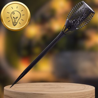 Lampy Solarne Ogrodowe Pochodnie LED – Zestaw 8 Sztuk, Efekt Płomienia, Wodoodporne IP65