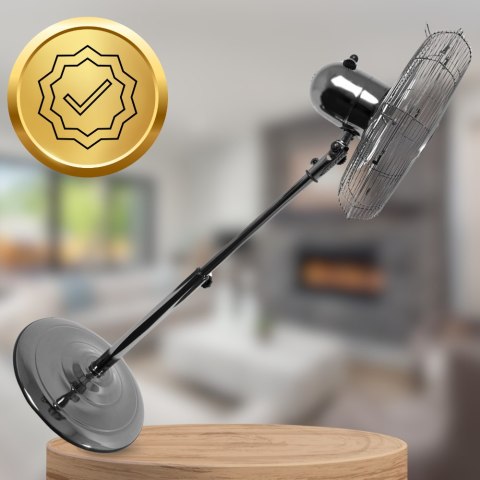 Wentylator Stojący Metalowy 50 CM COOLBREEZE 5000 SVM Regulowany, Oscylacja Wentylator Stojący Metalowy 50 CM COOLBREEZE 5000 SVM Regulowany, Oscylacja