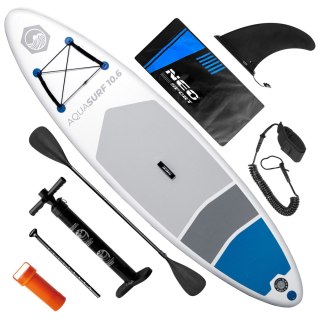 Deska SUP pompowana 320x84 cm Aquasurf Neo-Sport 150 kg zestaw