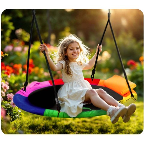 Huśtawka ogrodowa bocianie gniazdo Neo-Sport Swingo 100 cm Huśtawka ogrodowa bocianie gniazdo Neo-Sport Swingo 100 cm