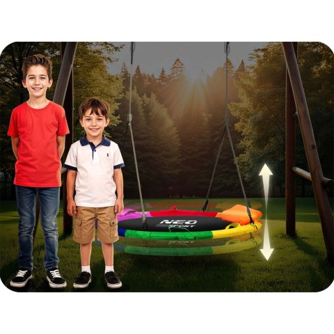 Huśtawka ogrodowa bocianie gniazdo Neo-Sport Swingo 100 cm Huśtawka ogrodowa bocianie gniazdo Neo-Sport Swingo 100 cm