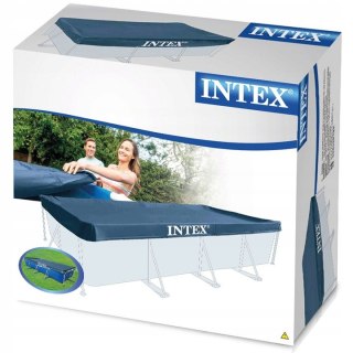 INTEX 28039 Pokrywa Basenowa 460x226 cm Winyl Otwory Opaski Na Basen
