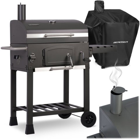 Grill Węglowy Berdsen BBQChef BD-891 Żeliwny Ruszt, Termometr i Pokrowiec Grill Węglowy Berdsen BBQChef BD-891 Żeliwny Ruszt, Termometr i Pokrowiec