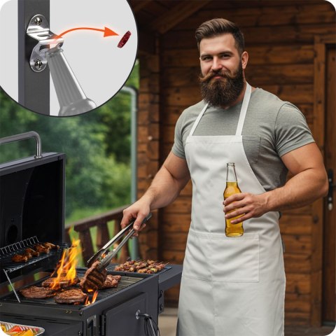 Grill Węglowy Berdsen BBQChef BD-892 – Żeliwny Ruszt i Termometr, Pokrowiec Grill Węglowy Berdsen BBQChef BD-892 – Żeliwny Ruszt i Termometr, Pokrowiec