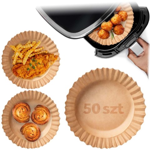 Papier Do Pieczenia Do Frytkownicy Airfryer Berdsen BD-652 20 Cm 50 Szt