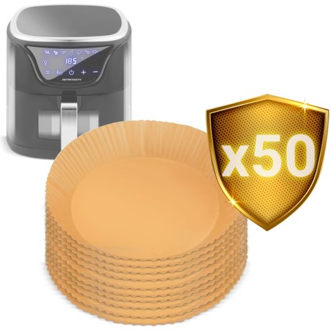 Papier Do Pieczenia Do Frytkownicy Airfryer Berdsen BD-652 20 Cm 50 Szt