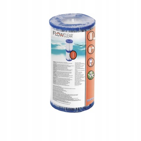 Filtry Do Pompy Bestway Typ I 1249 l – Model 58093, 2 Sztuki Filtry Do Pompy Bestway Typ I 1249 l – Model 58093, 2 Sztuki