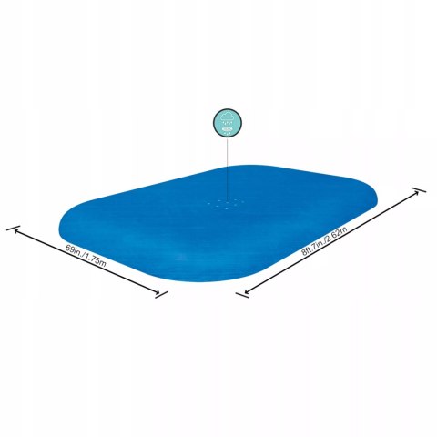 Bestway Przykrycie na Basen 58319 – Wytrzymała Plandeka 262 x 175 cm Bestway Przykrycie na Basen 58319 – Wytrzymała Plandeka 262 x 175 cm