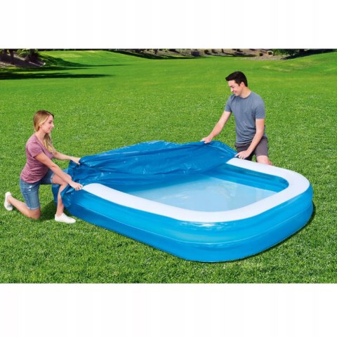 Bestway Przykrycie na Basen 58319 – Wytrzymała Plandeka 262 x 175 cm Bestway Przykrycie na Basen 58319 – Wytrzymała Plandeka 262 x 175 cm