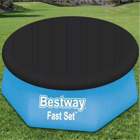 Pokrywa Basenowa Bestway 58032 244 cm – Wytrzymała Plandeka z PCV Pokrywa Basenowa Bestway 58032 244 cm – Wytrzymała Plandeka z PCV