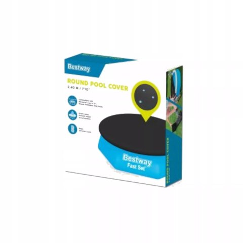 Pokrywa Basenowa Bestway 58032 244 cm – Wytrzymała Plandeka z PCV Pokrywa Basenowa Bestway 58032 244 cm – Wytrzymała Plandeka z PCV