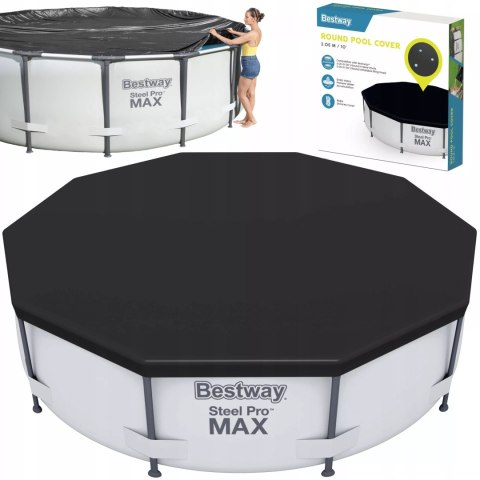 Pokrywa Basenowa Bestway 58036 305 cm – Wytrzymała Plandeka z PCV Pokrywa Basenowa Bestway 58036 305 cm – Wytrzymała Plandeka z PCV