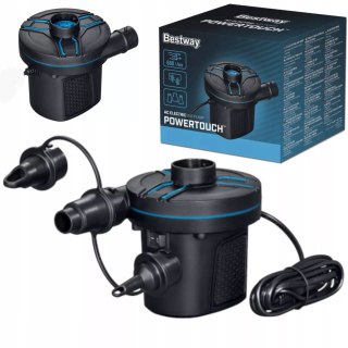 Pompka Elektryczna Bestway 62139 – Do Basenu, Materaca, 3 Końcówki