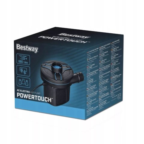 Pompka Elektryczna Bestway 62139 – Do Basenu, Materaca, 3 Końcówki Pompka Elektryczna Bestway 62139 – Do Basenu, Materaca, 3 Końcówki