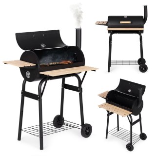 Duży Grill Ogrodowy Z Termometrem MultiGarden Ruszt 55x30 cm Komin