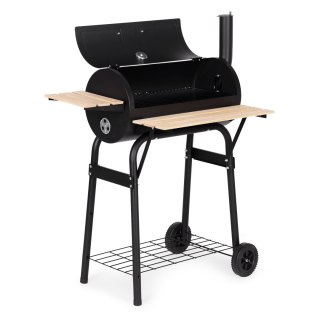 Duży Grill Ogrodowy Z Termometrem MultiGarden Ruszt 55x30 cm Komin