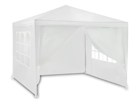 Pawilon Ogrodowy MultiGarden 3x3 m – Namiot z 4 Ściankami Biały Pawilon Ogrodowy MultiGarden 3x3 m – Namiot z 4 Ściankami Biały
