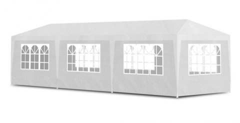 Pawilon Ogrodowy Iventowy MultiGarden 3x9 m – Namiot z 8 Ściankami Biały Pawilon Ogrodowy Iventowy MultiGarden 3x9 m – Namiot z 8 Ściankami Biały