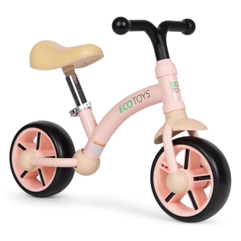 Rowerek Biegowy ECOTOYS – Regulowane Siodełko I Bezpieczna Konstrukcja - Różowy Rowerek Biegowy ECOTOYS – Regulowane Siodełko I Bezpieczna Konstrukcja - Różowy