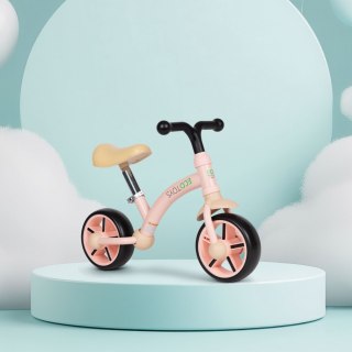 Rowerek Biegowy ECOTOYS – Regulowane Siodełko I Bezpieczna Konstrukcja - Różowy