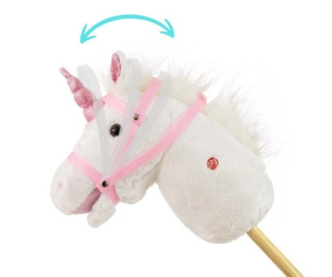 Hobby Horse Koń Na Kiju Z Dźwiękiem 75 cm