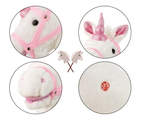 Hobby Horse Koń Na Kiju Z Dźwiękiem 75 cm