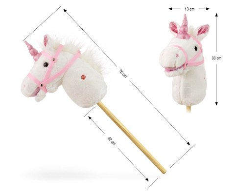 Hobby Horse Koń Na Kiju Z Dźwiękiem 75 cm