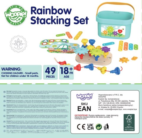 Drewniany Motoryczny Box WOOPIE GREEN Montessori – Zabawka Edukacyjna 12w1 Drewniany Motoryczny Box WOOPIE GREEN Montessori – Zabawka Edukacyjna 12w1