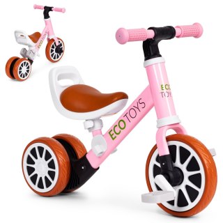 Rowerek Trójkołowy 2w1 ECOTOYS – Funkcja Biegowego I Standardowego