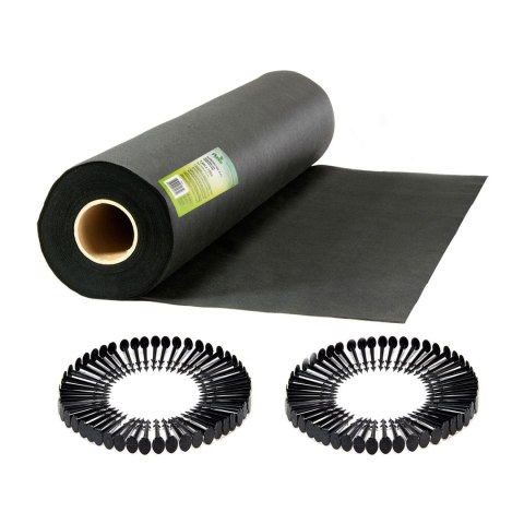 Agrotkanina Ogrodowa Plonos 1,6 m x 100 m, Gramatura 90 g/m2 + 100 Szpilek Agrotkanina Ogrodowa Plonos 1,6 m x 100 m, Gramatura 90 g/m2 + 100 Szpilek