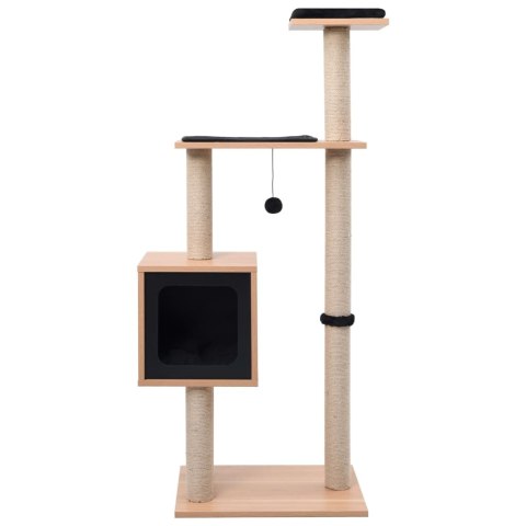 Drapak dla Kota – Domek, Sizalowa Mata, Platformy, 123 cm Drapak dla Kota – Domek, Sizalowa Mata, Platformy, 123 cm