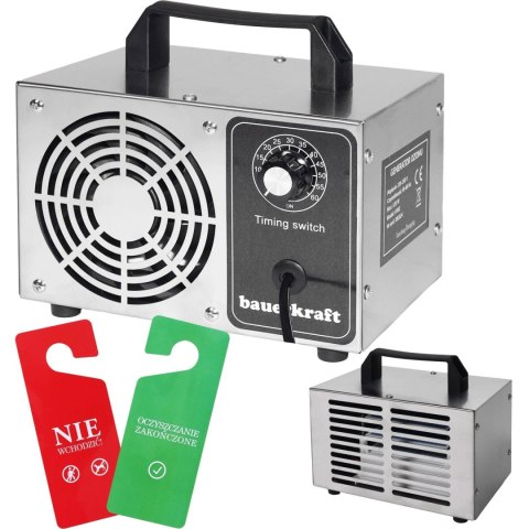 Generator Ozonu 60g/h Z Timerem Oczyszczacz Powietrza 120W Stalowy Generator Ozonu 60g/h Z Timerem Oczyszczacz Powietrza 120W Stalowy