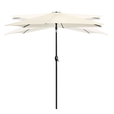 Składany Parasol Ogrodowy 210 cm Beżowy Bauerkraft – Regulacja Wysokości i Nachylenia Składany Parasol Ogrodowy 210 cm Beżowy Bauerkraft – Regulacja Wysokości i Nachylenia