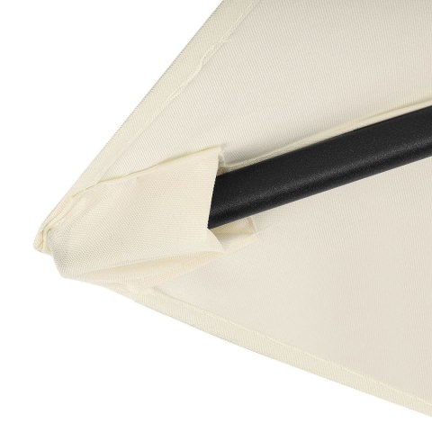 Składany Parasol Ogrodowy 210 cm Beżowy Bauerkraft – Regulacja Wysokości i Nachylenia Składany Parasol Ogrodowy 210 cm Beżowy Bauerkraft – Regulacja Wysokości i Nachylenia