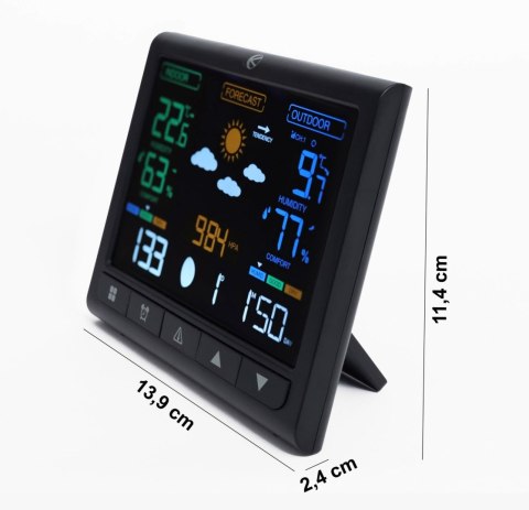 Bezprzewodowa Stacja Pogodowa LCD, Zegar, Prognoza G-967 Bezprzewodowa Stacja Pogodowa LCD, Zegar, Prognoza G-967