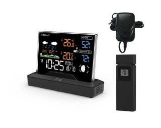 Bezprzewodowa Stacja Pogodowa G-870 – Kolorowy LCD, Zegar Radiowy