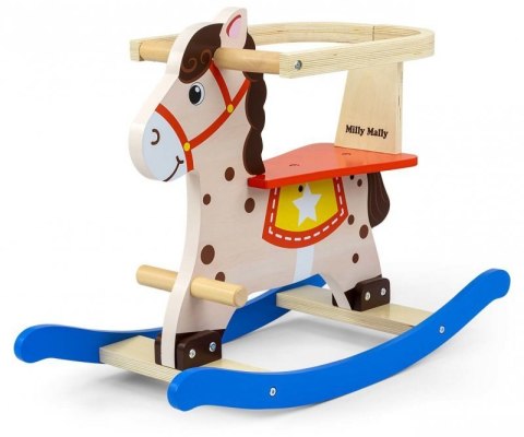Konik na Biegunach dla Dzieci - Lucky 12 Blue/Red Konik na Biegunach dla Dzieci - Lucky 12 Blue/Red